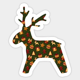 Christmas Cozy Pattern Sticker